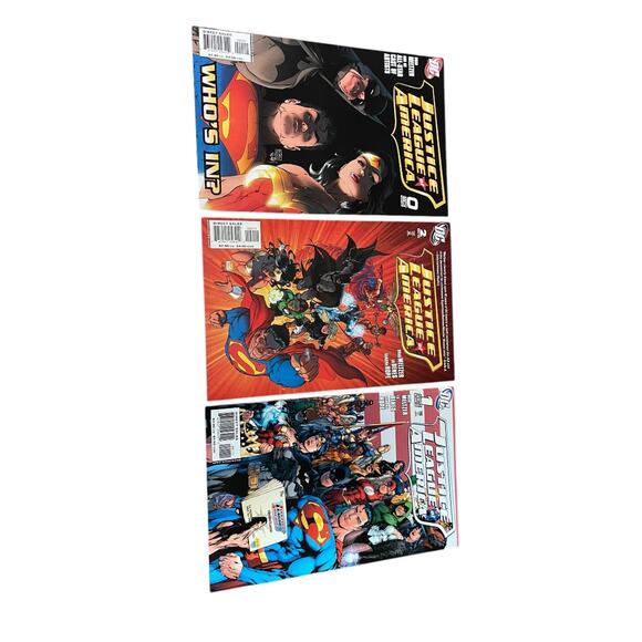 DC Justice League of America #0-2 Meltzer Benes Hope - Picture 3 of 12